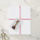 Funny Mugshot Guilty Giraffe Happy Valentine's Day Geschenkanhänger (Mit Garn)