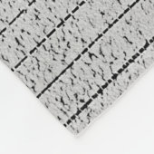 Funny Mugshot Wanted Custom Name & Text Fleecedecke (Ecke)