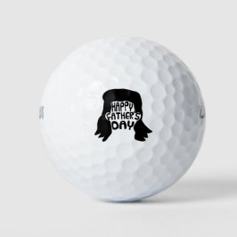 Funny Mullet Happy Vatertag Golfball