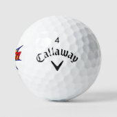 Funny Mulligan Golf Balls - Dang It Callaway Gift Golfball (Logo)