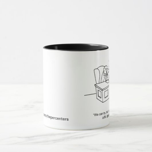 Funny " Mulligans On Taxes" Geschenk für Tasse (Zentrum)