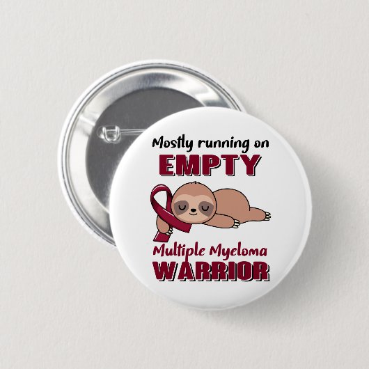 Funny Multiple Myeloma Awareness Geschenke Button (Vorne & Hinten)