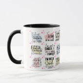 Funny Multiple Redewendungen/ Quotes Tasse (Links)