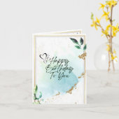 Funny Mum Birthday Gedicht Card Karte (Gelbe Blume)