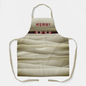 Funny Mummy Monster Spooky Kitchen Halloween Schür Schürze (Vorderseite)