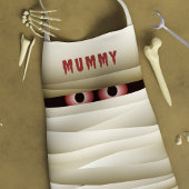 Funny Mummy Monster Spooky Kitchen Halloween Schür Schürze