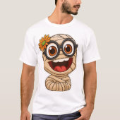 Funny Mummy Sticker T-Shirt (Vorderseite)