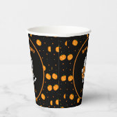 Funny Mummy Walking mit Pumpkin Halloween-Party Pappbecher (Rechts)