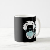 Funny Murse Male Nurse Ja, wir sind echte Bartmask Kaffeetasse (VorderseiteRechts)