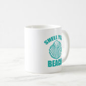 Funny Muschel Yeah Beach Pub Kaffeetasse (VorderseiteRechts)