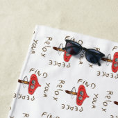 Funny Mushroom Art Strandtuch (Beispiel)