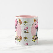 Funny Mushroom Cartoon Tasse (Zentrum)
