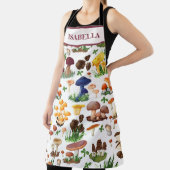 Funny Mushrooms Illustration Schürze (InSitu)