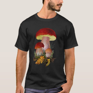 Funny Mushrooms Jagd Pilze Jagd Mykologe T-Shirt