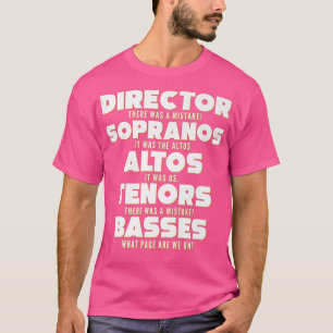 Funny Music Choir - Musician Apprecision T-Shirt