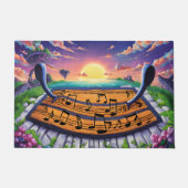 Funny Music Doormat Fußmatte (Vorderseite)
