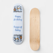 Funny Musical Mouse Geburtstagsgeschenk Skateboard (Vorderseite)