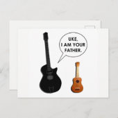 Funny Musician Postkarte (Vorne/Hinten)