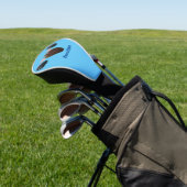 Funny mussel arbeitet an Cartoon Illustration Golf Headcover (In SItu)