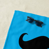 Funny Mustache #27 Strandtuch (Beispiel)