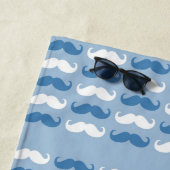Funny Mustache #36 Strandtuch (Beispiel)