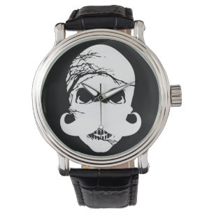 Funny Mustache 3 Armbanduhr