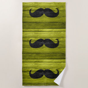 Funny Mustache #46 Strandtuch