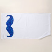 Funny Mustache #59 Strandtuch (Vorderseite)