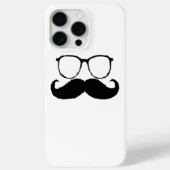 Funny Mustache Glasses 3 Case-Mate iPhone Hülle (Rückseite)