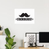 Funny Mustache Poster (Heimbüro)