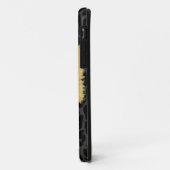 Funny Mustache und Leopard Print Case-Mate iPhone Hülle (Hinten/Links)