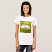 Funny Mustache Vintag #11 T-Shirt (Vorne ganz)
