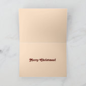 Funny Mutt Naughty Question Hund Foto Weihnachten (Innenseite)