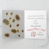 Funny Mütter Day Überraschung Personalisiert von C Karte (Innenseite)