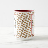 Funny Mutter Mama Cartoon Kochkoch Kaffee Kaffee Tasse (Zentrum)