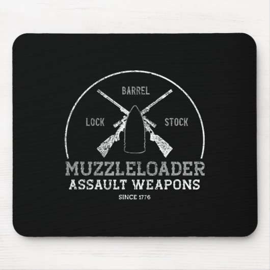 Funny Muzzleloader Zubehör Long Range Rifle Sh Mousepad (Vorne)
