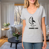 Funny My Brain is on Airplane Mode Coworker Simple T-Shirt