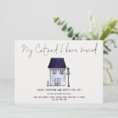 Funny My Cat und ich haben Moving Script Moving Ca (Stehend Vorderseite)