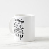 Funny My Husband & I sind Kaffeetasse (Vorderseite Links)
