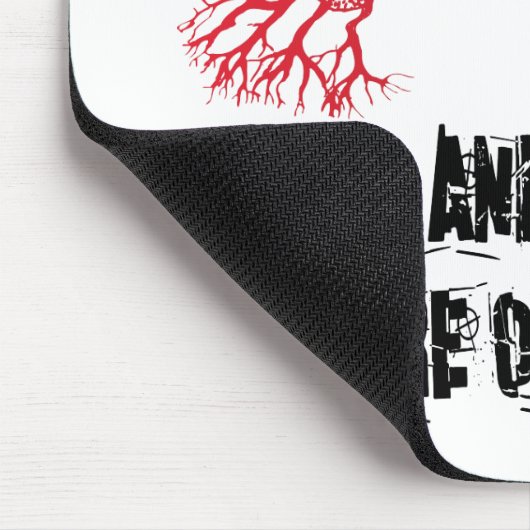 Funny My Last Nerve Mousepad (Ecke)