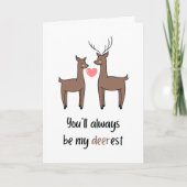 Funny My Liebste Anniversary Karte (Vorderseite)