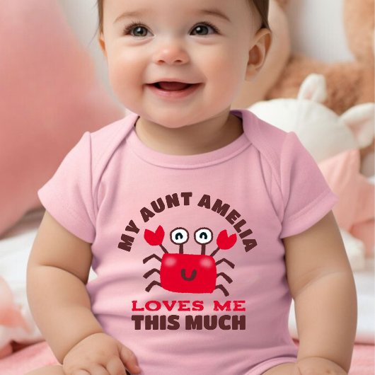 Funny My Tunt Liebe mich Baby Strampler