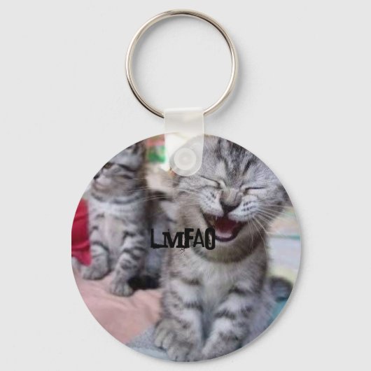 Funny 'n' Adorable Kitten Keyring - LMFAO!! Schlüsselanhänger (Vorderseite)