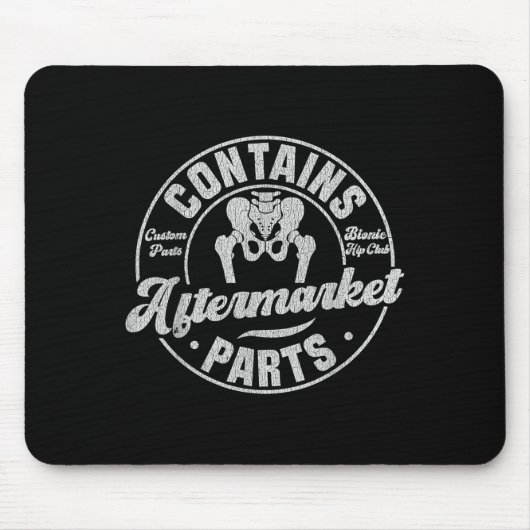 Funny nach Angesagter Operation Erholung bionisch Mousepad (Vorne)