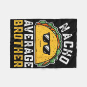 Funny Nacho Average Brother Cinco De Mayo Mexican Fleecedecke (Vorderseite (Horizontal))