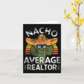 Funny Nacho Average Realtor Cinco De Mayo Mexican Karte (Gelbe Blume)