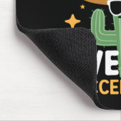 Funny Nacho Average Soccer Coach Cinco De Mayo Mex Mousepad (Ecke)