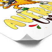 Funny Nacho Average Uncle Cinco De Mayo Mexican 1 Poster (Ecke)