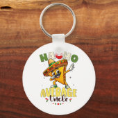 Funny Nacho Average Uncle Cinco De Mayo Mexican 1 Schlüsselanhänger (Vorderseite)