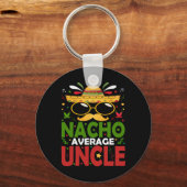 Funny Nacho Average Uncle Cinco De Mayo Mexiko 2 Schlüsselanhänger (Vorderseite)